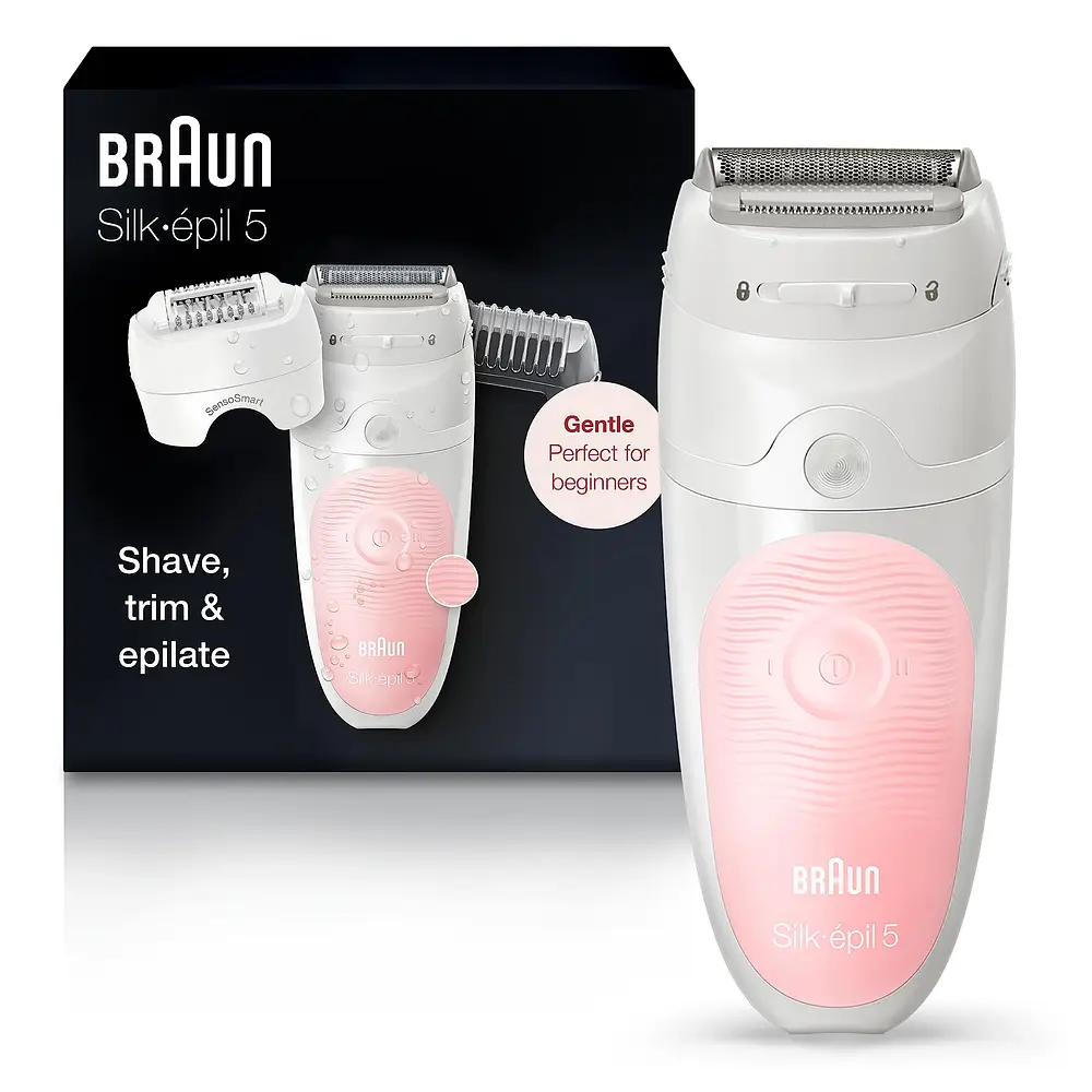 Braun Silk-Epil 5 5-620 Epilator Flamingo Pink