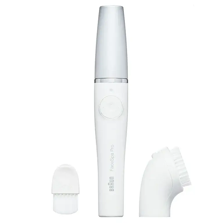 Braun Facespa Pro 910 Facial Epilator White/Silver