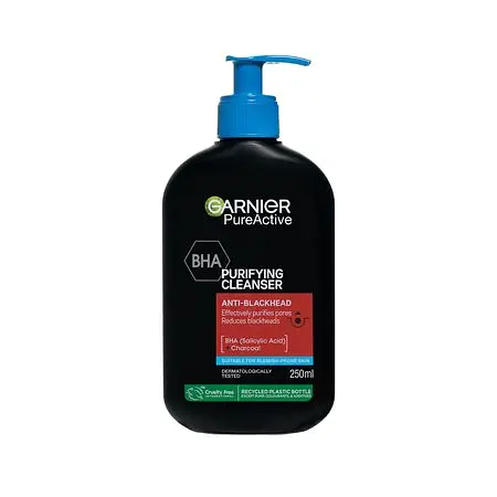 Garnier Pure Active Anti-Blackhead Charcoal Purifying Cleanser Australia