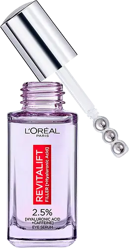L'Oreal Revitalift 2.5% Hyaluronic Acid + Caffeine Under Eye Serum