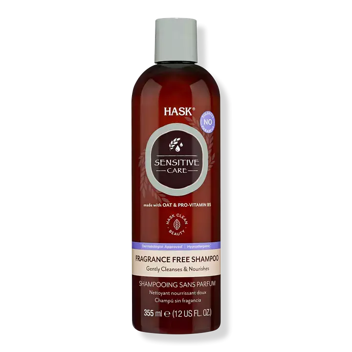 Hask Sensitive Care Fragrance Free Shampoo