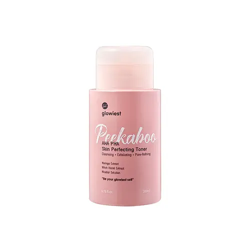 glowiest Peekaboo AHA PHA Skin Perfecting Toner