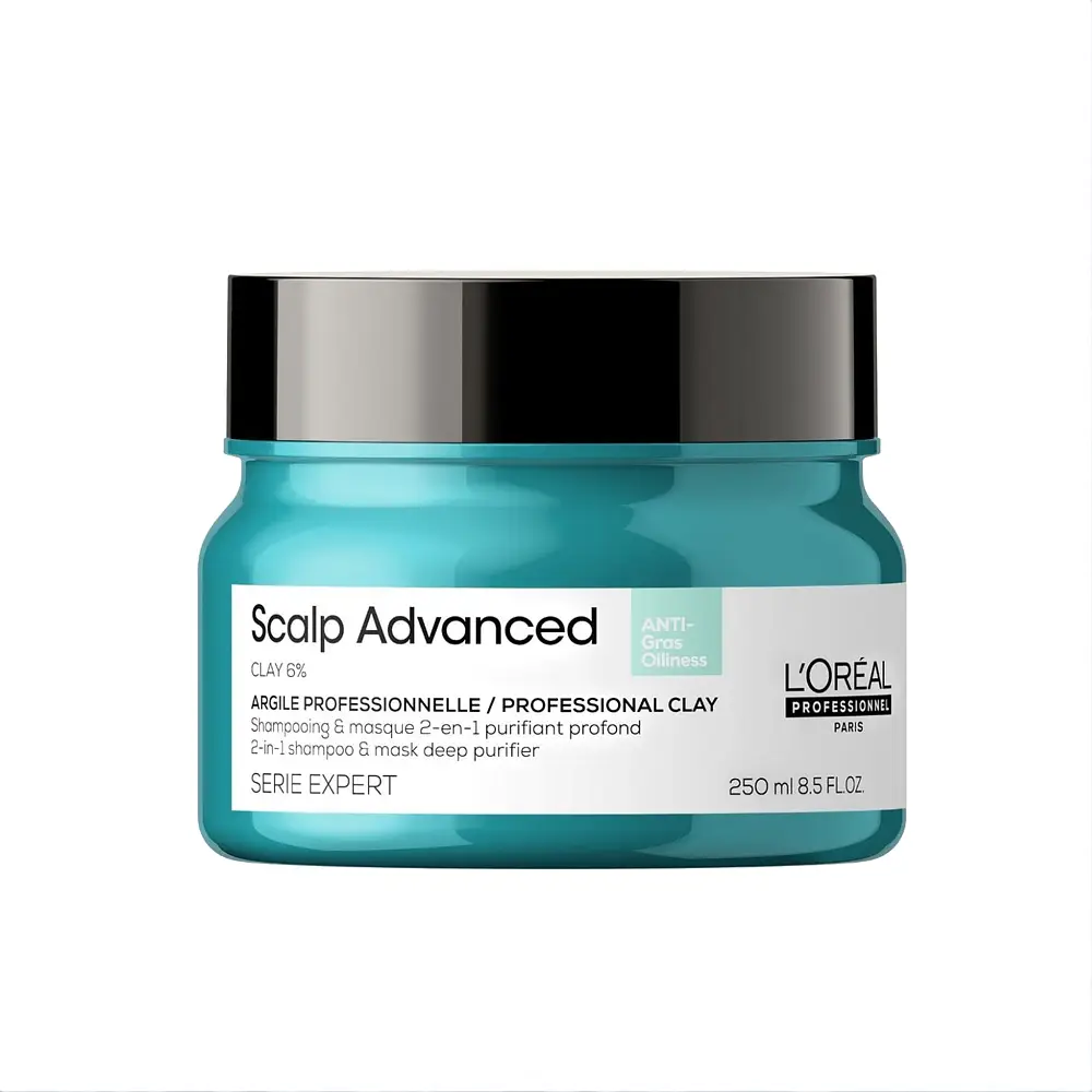 L'Oréal Professionnel Scalp Advanced Professional Clay 2 In 1 Shampoo & Mask Deep Purifier