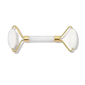 Loops White Jade Stone Facial Roller
