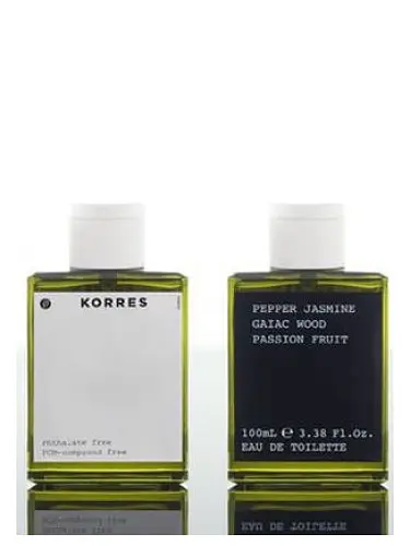 KORRES Pepper Jasmine Gaiac Wood Passion Fruit Eau De Toilette