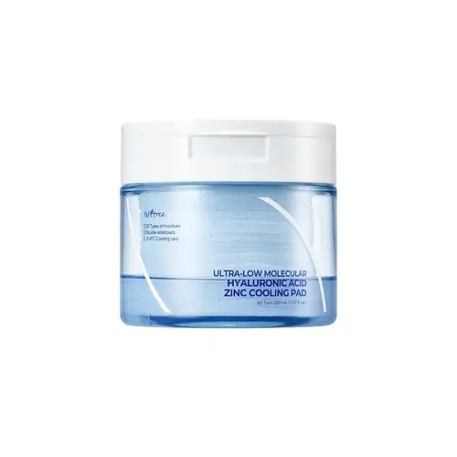Isntree Ultra-Low Molecular Hyaluronic Acid Zinc Cooling Pad