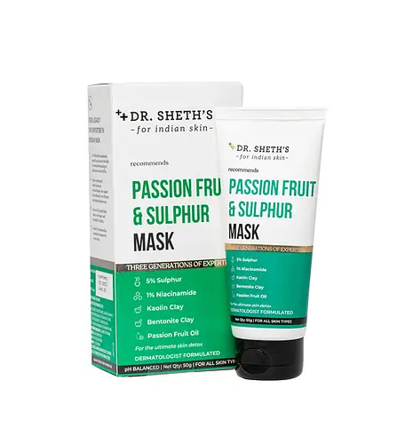 Dr. Sheth's Passion Fruit & Sulphur Mask