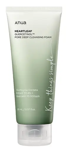 Anua Heartleaf Quercetinol Pore Deep Cleansing Foam