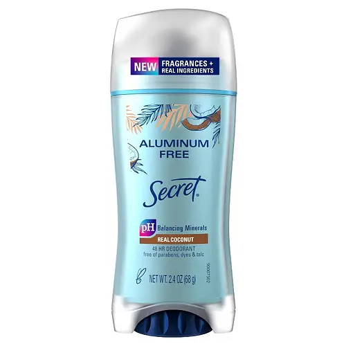 Secret Aluminum Free Deodorant Real Coconut