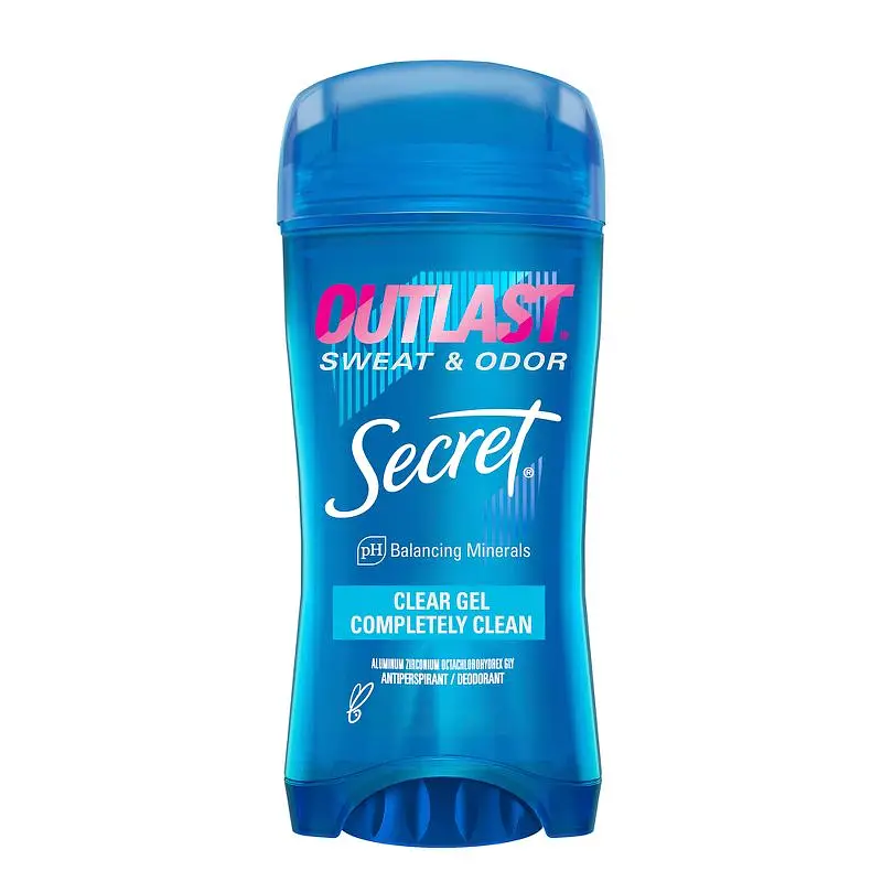 Secret Outlast Clear Gel Antiperspirant Deodorant Completely Clean