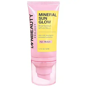 iNNBEAUTY PROJECT Mineral Sun Glow Broad Spectrum SPF 43 PA +++ Fair-Medium