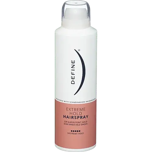 Define Extreme Hold Hairspray