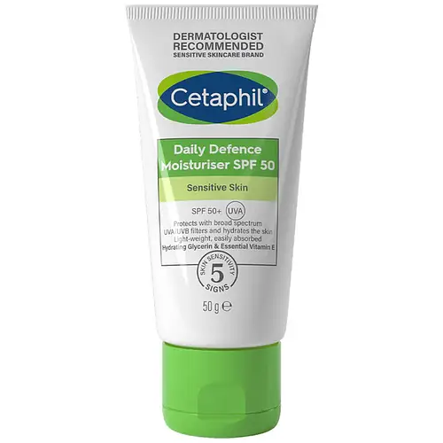 Cetaphil Daily Defence Face Moisturiser With SPF 50+ UK