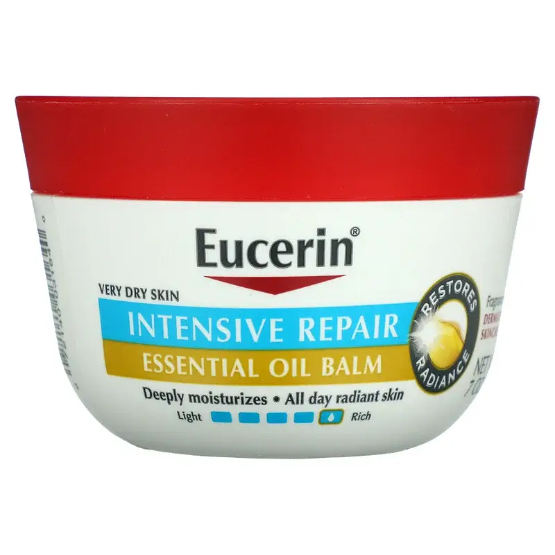 Eucerin Intensive Repair Essential Oil Balm, Fragrance Free