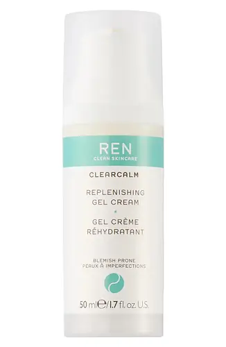 REN Clean Skincare ClearCalm 3 Replenishing Gel Cream For Blemish Prone Skin