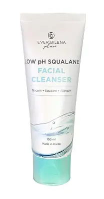 Ever Bilena Plus Low-Ph Squalane Facial Cleanser