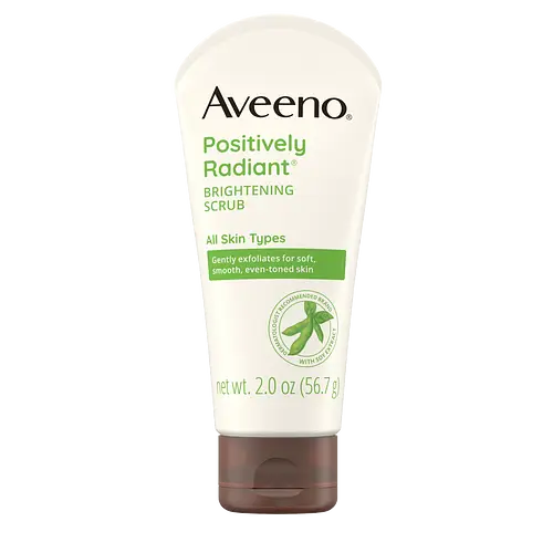 Aveeno Positively Radiant Skin Brightening Exfoliating Face Scrub