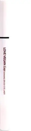 Miguhara Love Vegan Easy Drawing Brush Eye Liner #01 Real Black