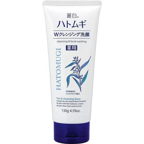 KUMANO COSME Reihaku Hatomugi The W Cleansing Foam