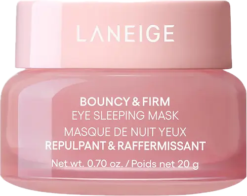Laneige Bouncy & Firm Eye Brightening Sleeping Mask with Peony + Collagen Complex