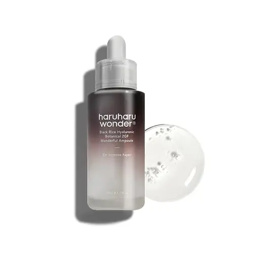 Haruharu Wonder Black Rice Hyaluronic Botanical 2GF Wonderful Ampoule