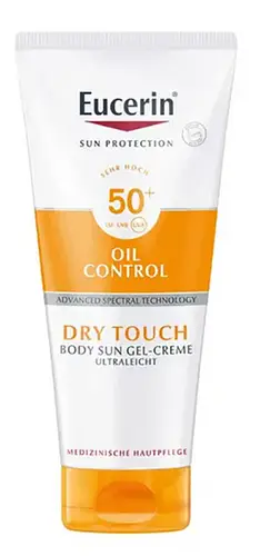 Eucerin Oil Control Dry Touch Body Sun Gel-Creme SPF 50+