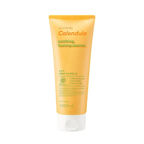 Missha Su-Nhada Calendula Smoothing Foaming Cleanser
