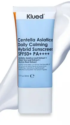 Klued Centella Asiatica Daily Calming Hybrid Sunscreen SPF 50+ PA++++
