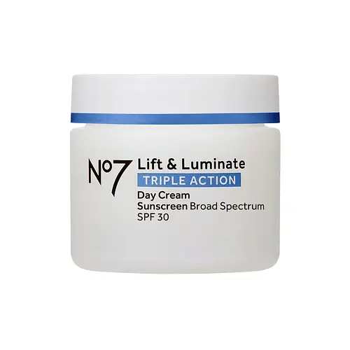 No7 Lift & Luminate Triple Action Day Cream SPF 30 With Fragrance