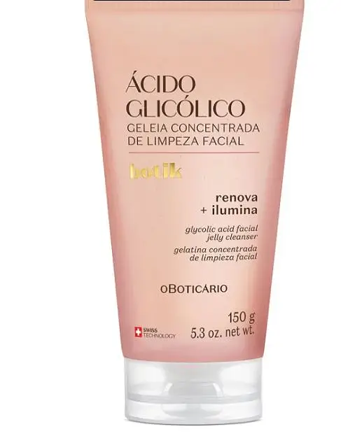 O Boticário Glycolic Acid Facial Jelly Cleanser