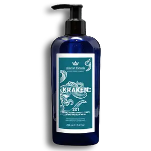 Henri Et Victoria Beard And Body Wash Kraken