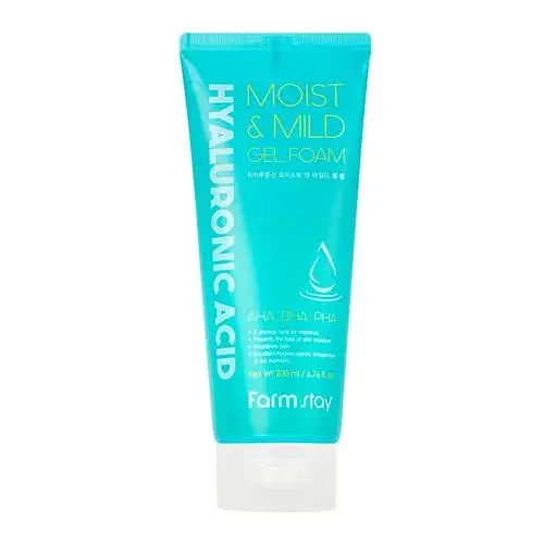 Farm Stay Hyaluronic Acid Moist & Mild Gel Foam