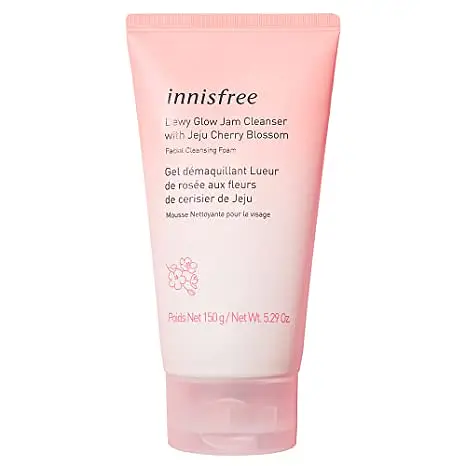 innisfree Dewy Glow Jam Cleanser with Jeju Cherry Blossom