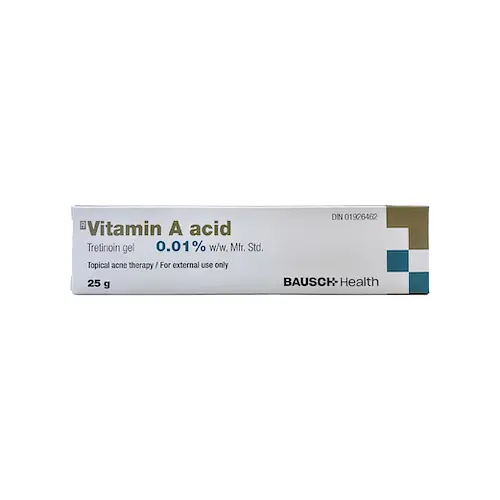 Bausch Health Vitamin A Acid Tretinoin Gel 0.01