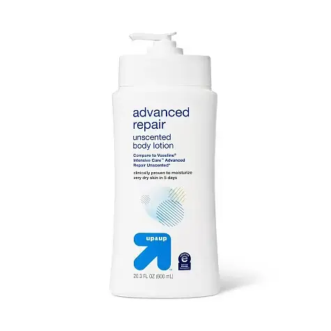 up&up Advanced Repair Unscented Body Lotion