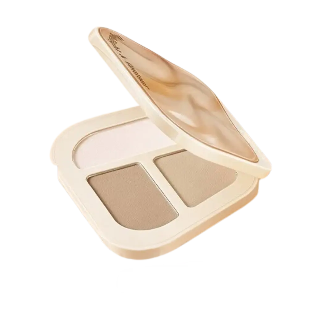 Focallure Three Color Highlight And Contour Palette #BR01