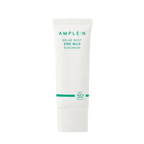 AMPLE:N Solar Shot Zinc Mild Suncream SPF 50+