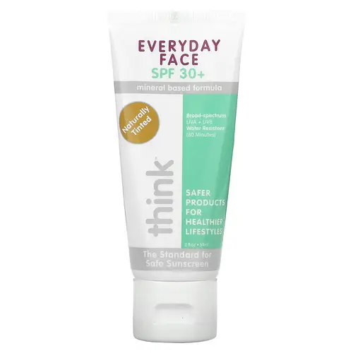 Think Everyday Face, SPF 30+, Naturally Tinted