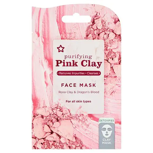 Superdrug Pink Clay Face Mask