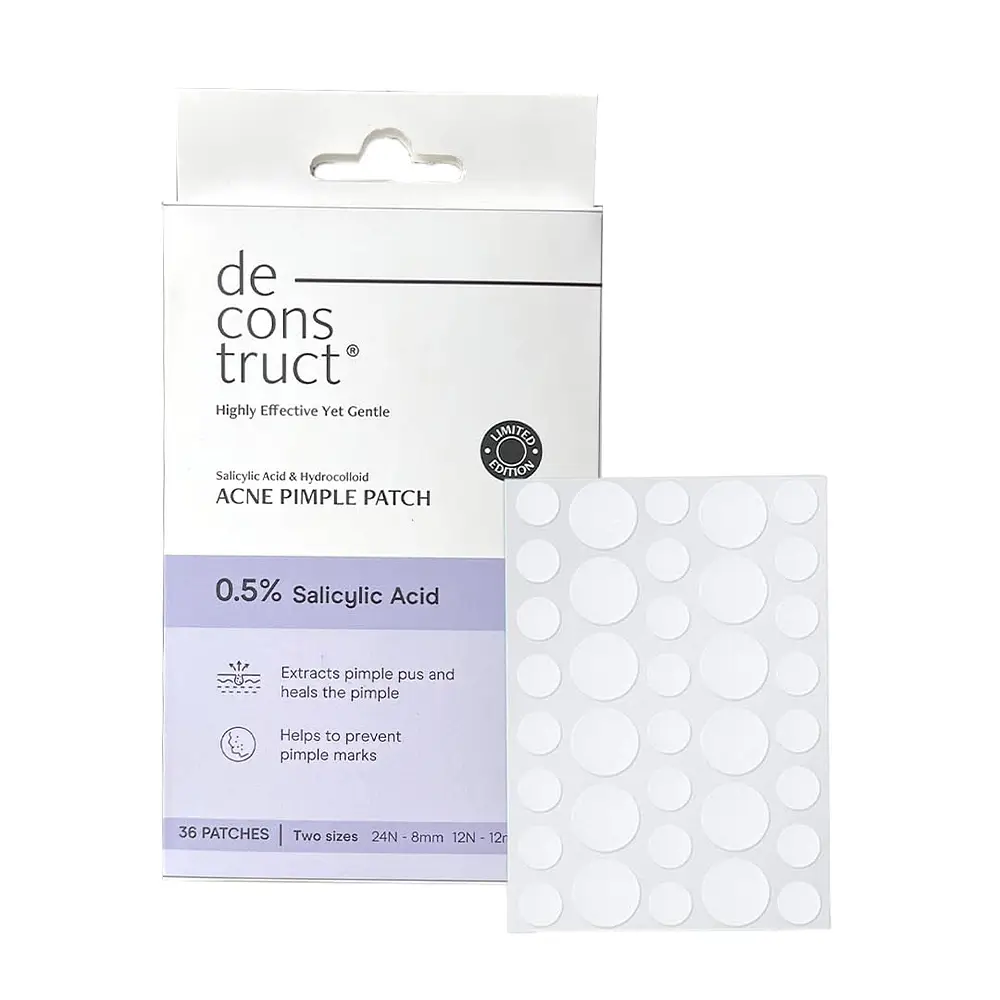 Deconstruct Salicylic Acid & Hydrocolloid Acne Pimple Patch