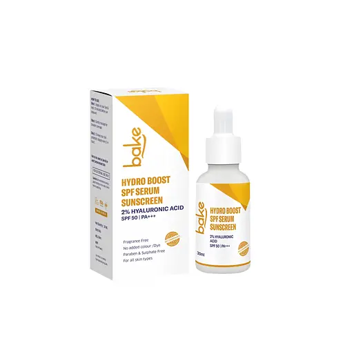 Bake Hydro Boost SPF 50 Serum Sunscreen