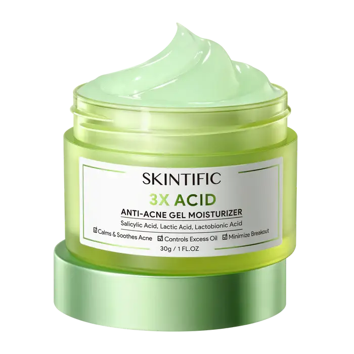 Skintific 3x Acid Anti-Acne Gel Moisturizer Singapore