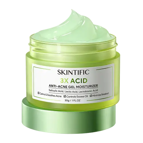 Skintific 3x Acid Anti-Acne Gel Moisturizer