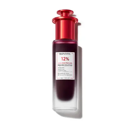 Skintific 12% AHA BHA PHA LHA Peeling Solution