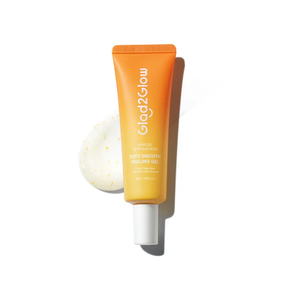 Glad2Glow Apricot Glycolic Acid Exfo Smooth Peeling Gel