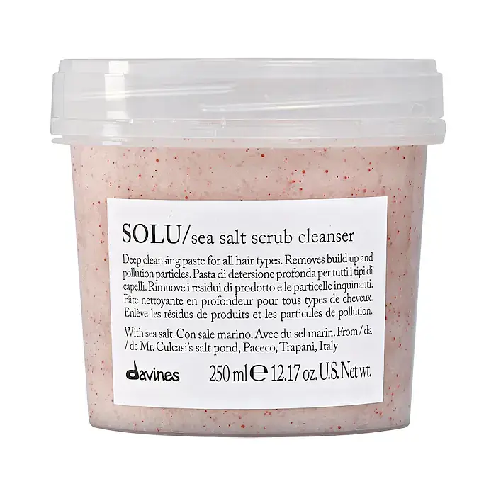 Davines Solu Sea Salt Scrub Cleanser