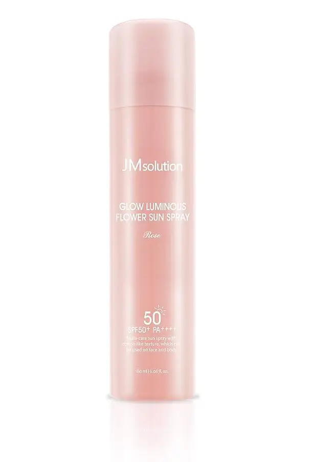 JMsolution Glow Luminous Flower Sun Spray SPF 50+