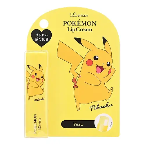 Lovisia Pokémon Lip Cream Pikachu Yuzu