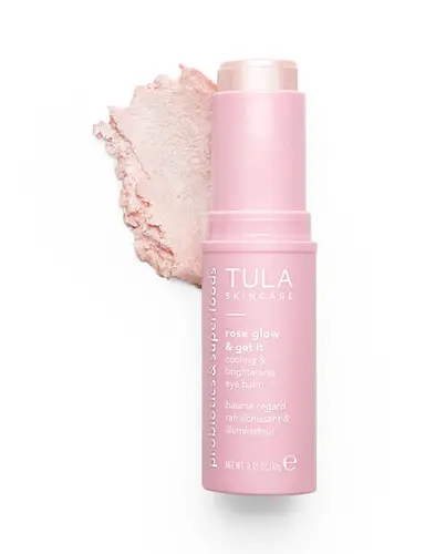 Tula Skincare Rose Glow + Get It Cooling & Brightening Eye Balm