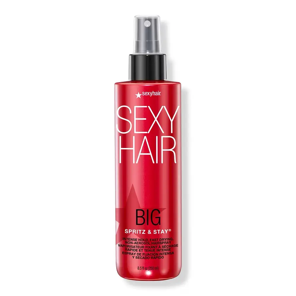 SexyHair Big Spritz & Stay Intense Hold, Fast Drying Non-Aerosol Hairspray